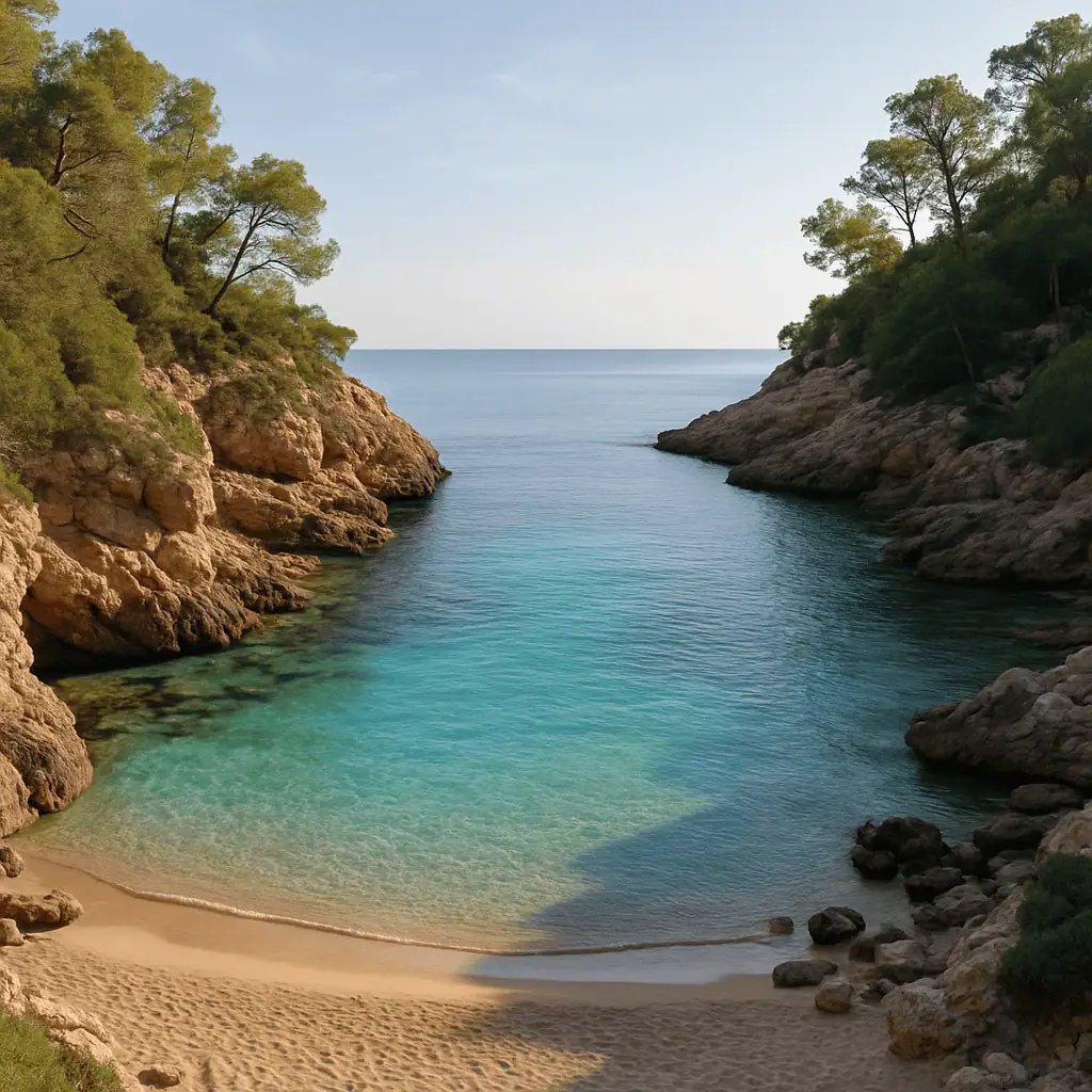Explorez les criques secrètes d'Ibiza en bateau