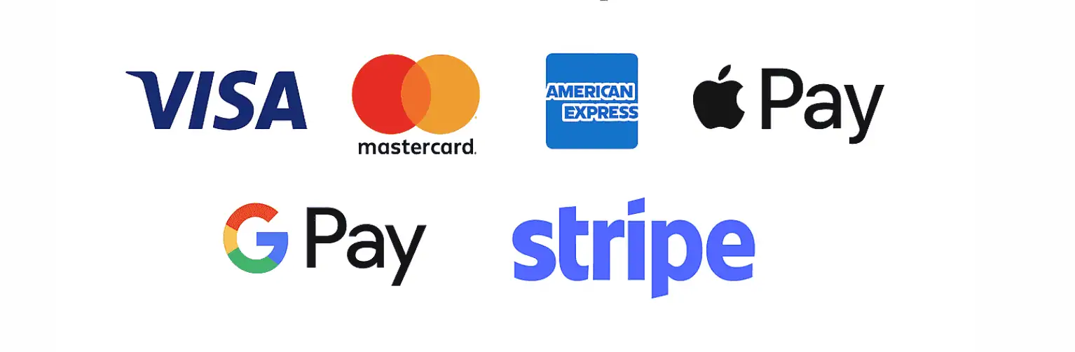 Modes de paiement acceptés