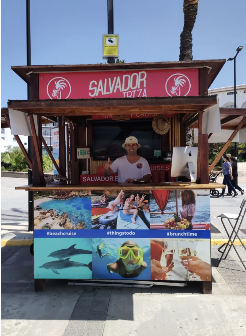 Point de rendez-vous Salvador Ibiza — port de Sant Antoni
